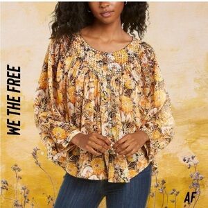 Free People Cool Meadow Top